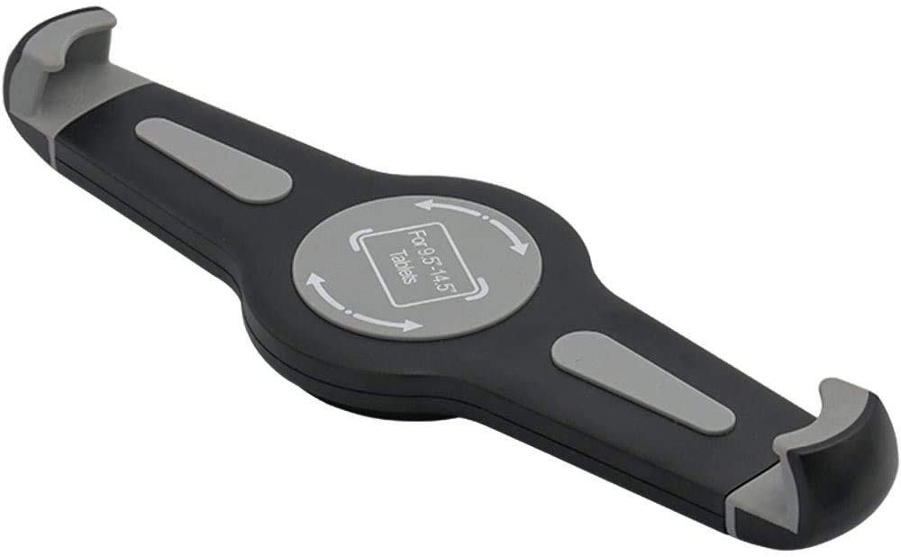 EXSHOW タブレットホルダー 滑り止めクリープ １/4ネジ付きブラケット 三脚取り付けマウント iPad Air/iPad Pro/Tablet固定スタンド（9.5-14.5インチタブレット用)