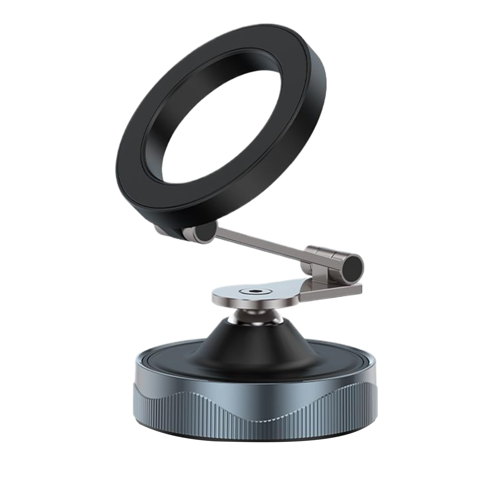 Ketunedi 真空式 スマホホルダー,調整可能磁気吸引スマートフォンマウント - カーナビ ダッシュボード用 通話 GPS視聴 アクセサリー